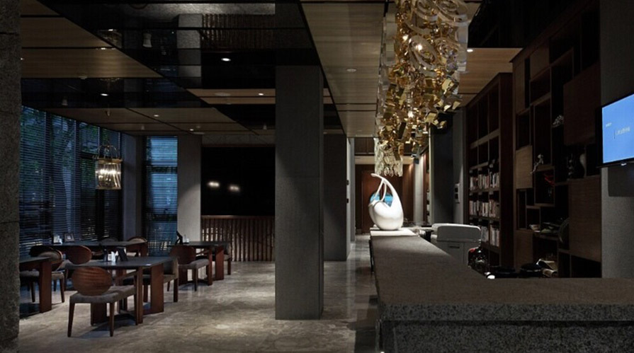 石家莊裝修案例高級咖啡廳裝修設(shè)計170方