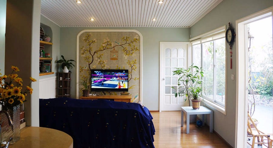 石家莊裝修案例想象國(guó)際 田園風(fēng)格 74平