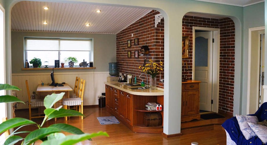 石家莊裝修案例想象國(guó)際 田園風(fēng)格 74平