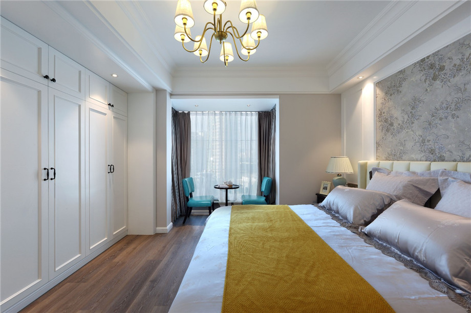 石家莊裝修案例想象國(guó)際 美式鄉(xiāng)村風(fēng)格 137平