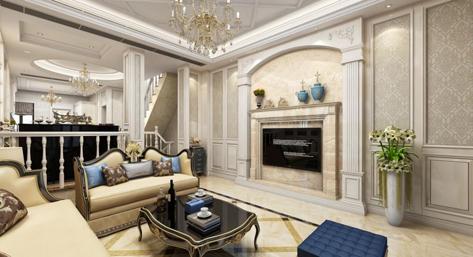 石家莊裝修案例融創(chuàng)臻園壹號 北歐風(fēng)格 135平