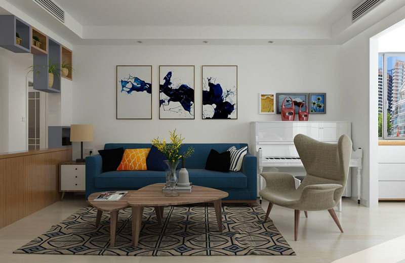 簡單四步，學(xué)會沙發(fā)背景墻裝修！