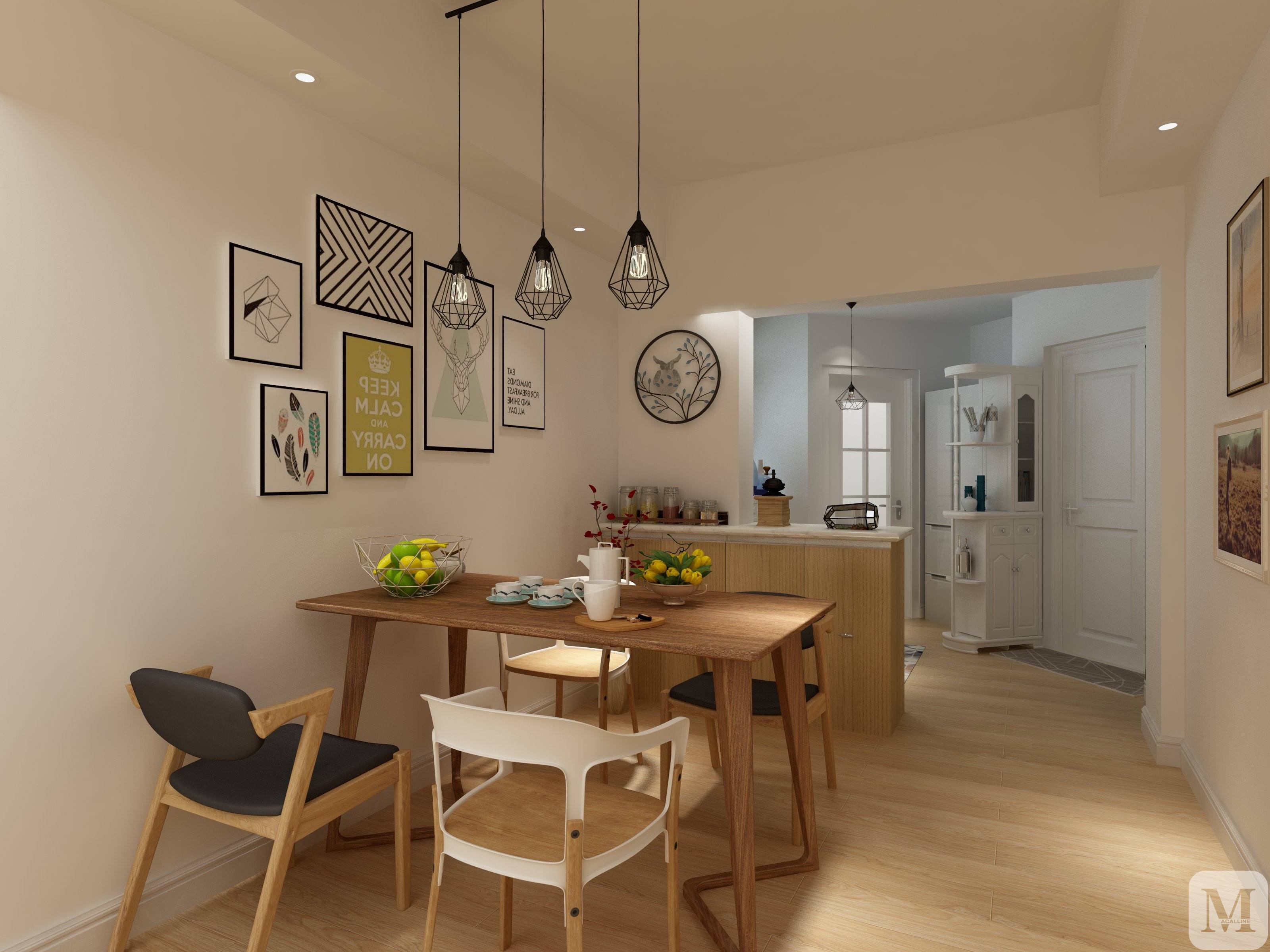 石家莊裝修_餐廳設(shè)計(jì)照明、色彩、材料原則