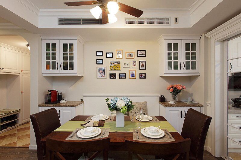 石家莊裝修案例新興花語原鄉(xiāng) 美式風(fēng)格 134平