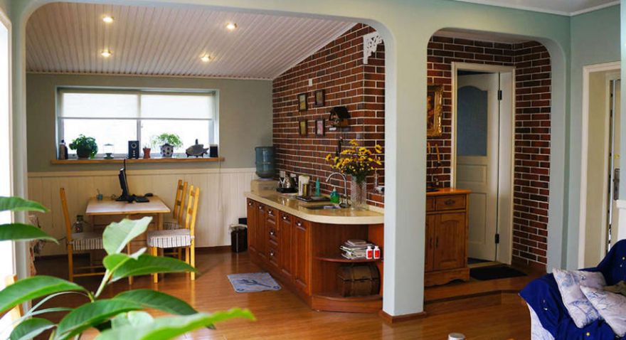 石家莊裝修案例想象國際 田園風(fēng)格 74平